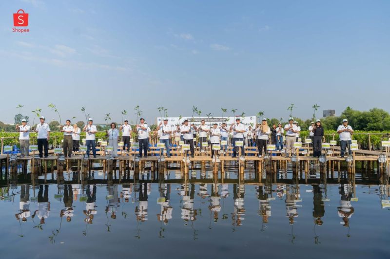 Shopee gelar kegiatan penanaman dua ribu bibit mangrove