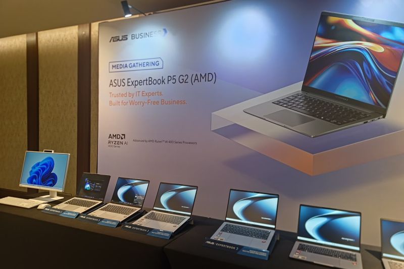 ASUS Rilis ExpertBook P5 G2 Berbasis AMD, Bidik Profesional Hybrid dan Pasar Bisnis SMB