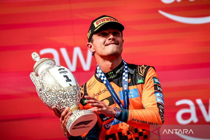 Hasil F1 GP Hungaria 2026: Tampil dominan, Lando Norris segel kemenangan perdana musim ini!