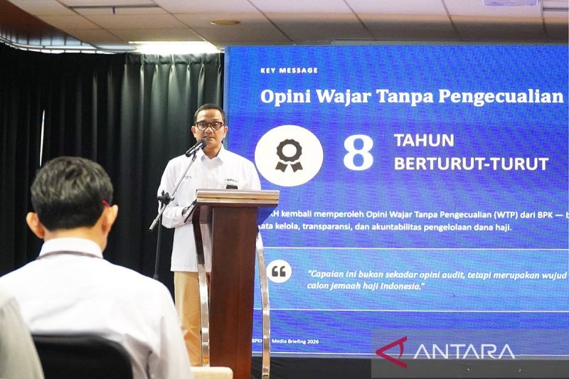 BPKH raih WTP 8 kali beruntun, dana kelolaan tembus Rp180 triliun