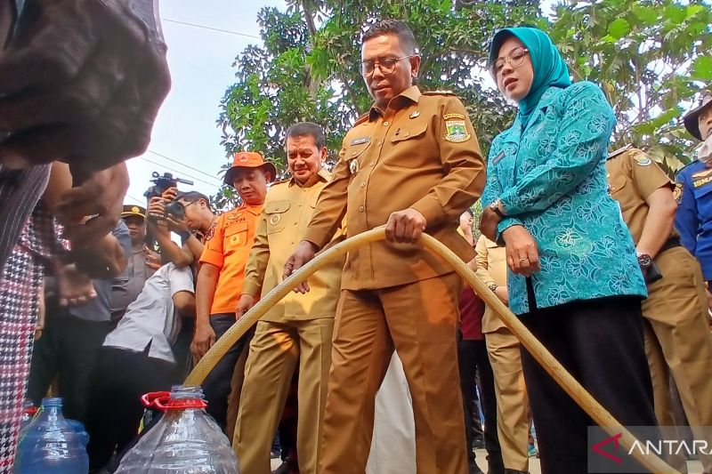 140 titik wilayah di Banten dilanda krisis air bersih