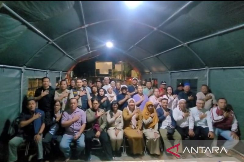 Polisi dan warga Pegangsaan perkuat komunikasi jaga situasi kondusif