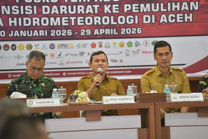 Aceh mulai beralih ke rehab rekon dengan fokus pemulihan infrastruktur