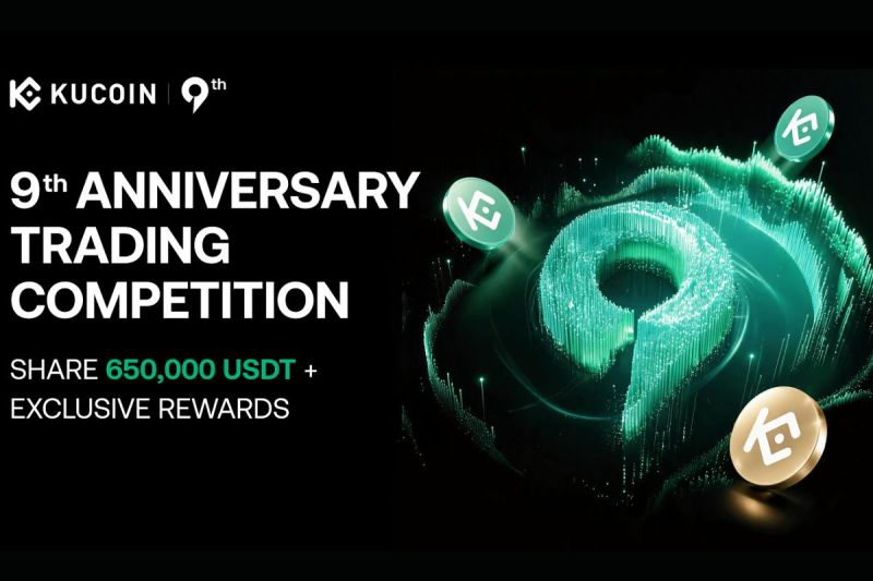KuCoin Rayakan Hari Jadi Kesembilan Lewat Kompetisi Multikategori Berhadiah hingga 650.000 USDT