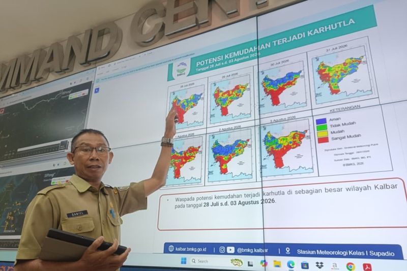 BPBD Kalbar masifkan patroli cegah karhutla meluas