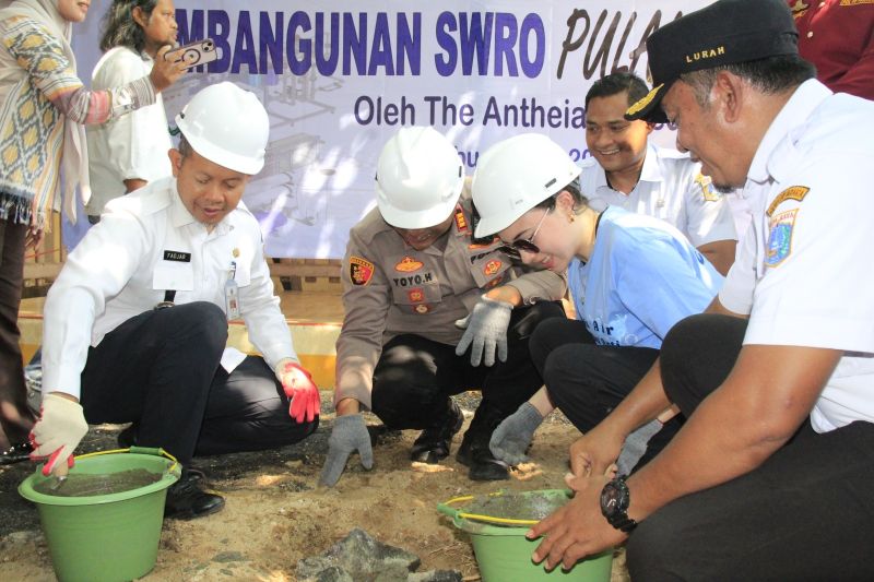 Pemkab Kep Seribu bangun fasilitas pengolahan air laut jadi air bersih
