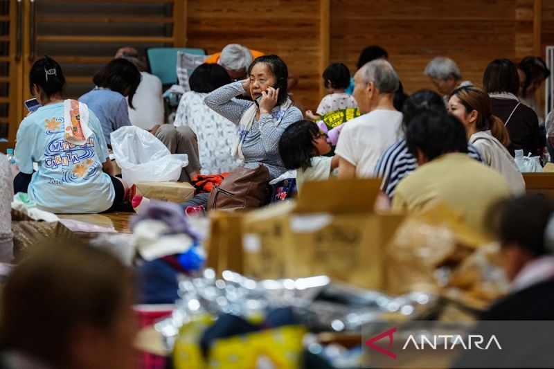 Gempa Kumamoto di Jepang: 9.200 warga mengungsi, 210 posko dibuka