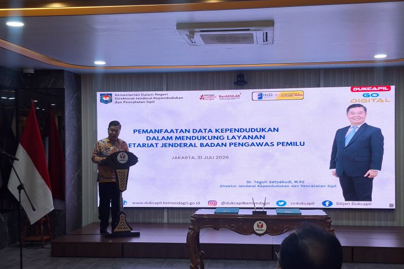 Dukcapil: Keamanan data jadi prioritas kerja sama dengan Bawaslu