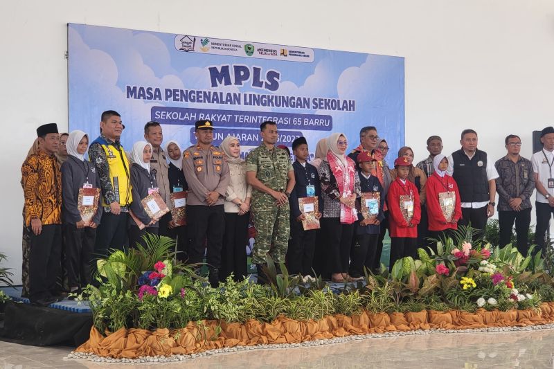 Empat Sekolah Rakyat di Sulawesi Selatan gelar MPLS serentak