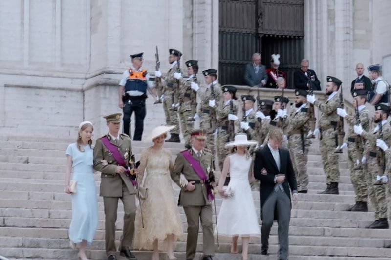 Belgia peringati Hari Nasional dengan parade militer di Brussel