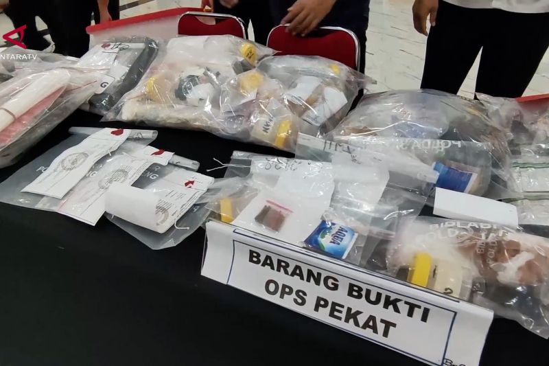 Ratusan kasus narkoba diungkap selama Operasi Pekat II Candi 2026
