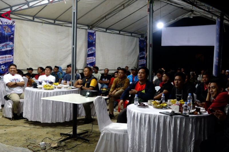 LKBN Antara hadirkan nobar bersama warga di perbatasan negara
