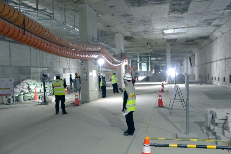 MRT targetkan perluasan concourse stasiun Bundaran HI rampung Mei 2027