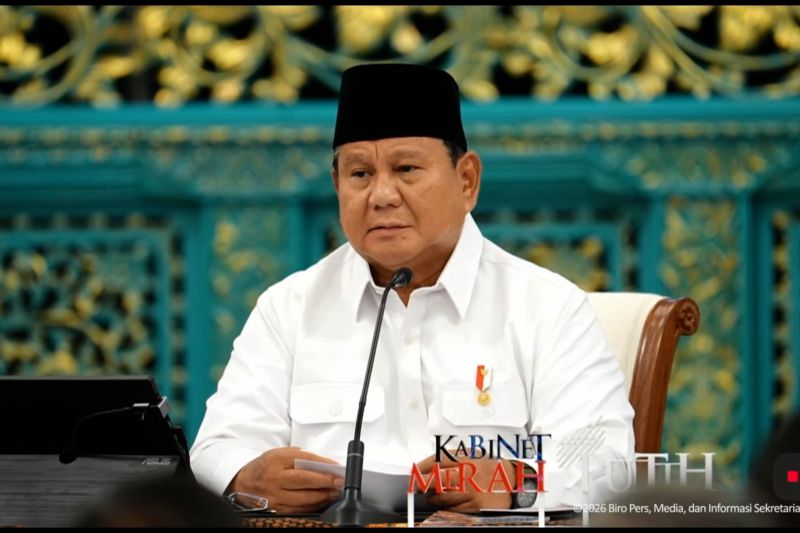 Presiden Prabowo Pimpin sidang Kabinet Paripurna