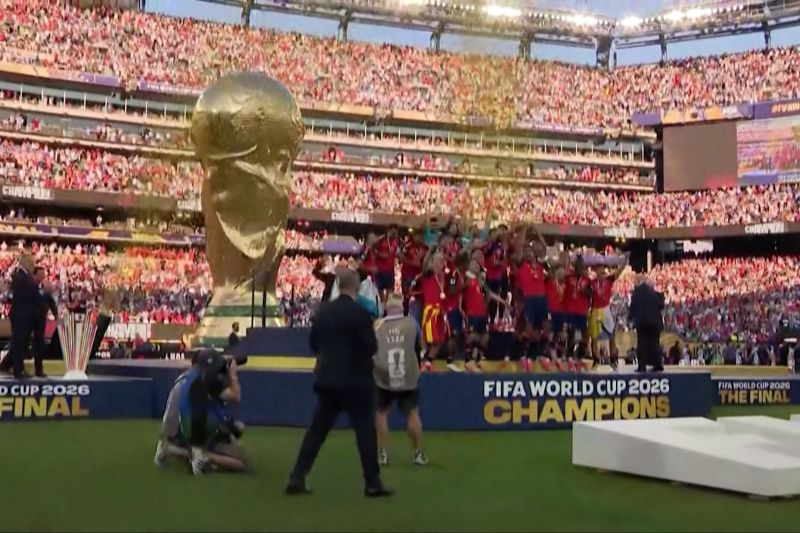 Spanyol juara Piala Dunia 2026 menang 1-0 atas Argentina