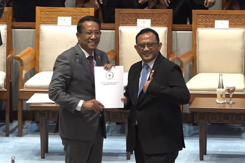DPR sahkan RUU kerja sama pertahanan RI-Malaysia & RI-Turki jadi UU