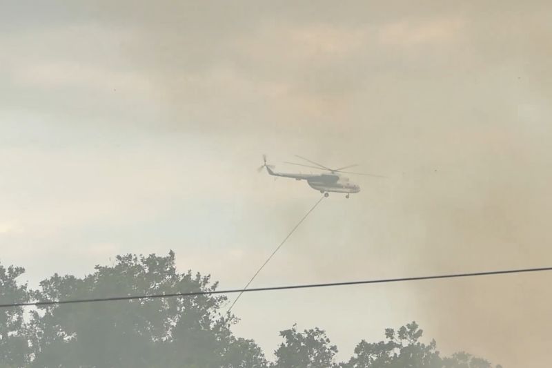 BPBD Kalsel maksimalkan helikopter water bombing untuk atasi karhutla