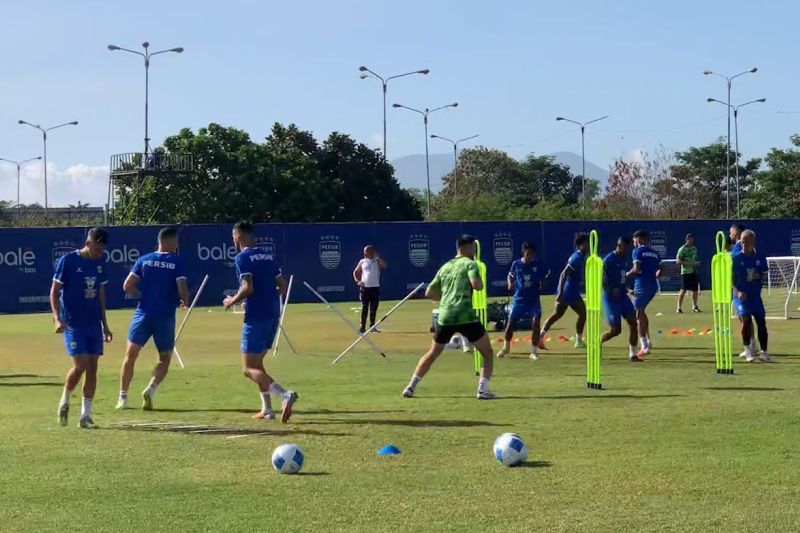 Persiapan jelang laga perdana Piala Presiden 2026 Persib VS Arema