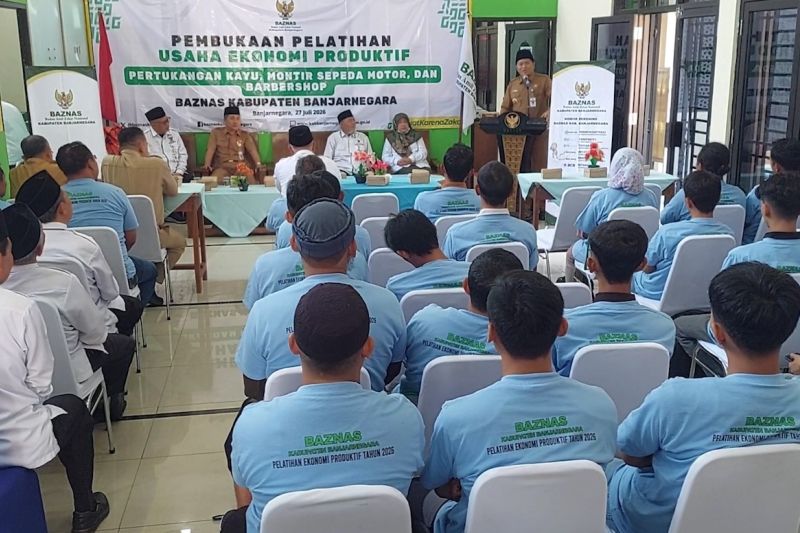 Baznas Banjarnegara gelar pelatihan usaha ekonomi produktif bagi warga