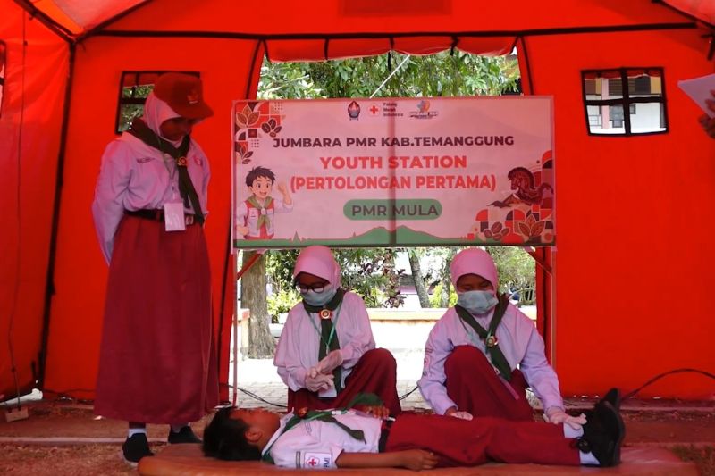 PMI Temanggung lahirkan remaja sekolah sehat dan tangguh lewat Jumbara