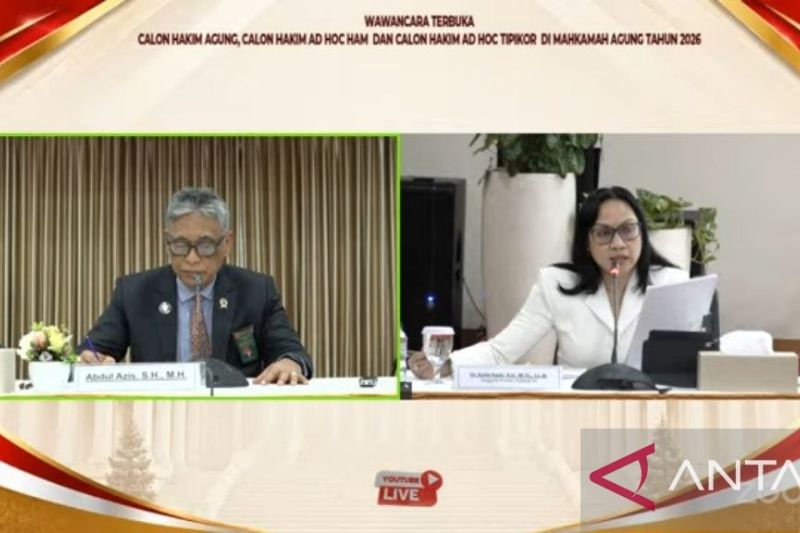 23 calon hakim agung dan ad hoc ikuti seleksi wawancara akhir