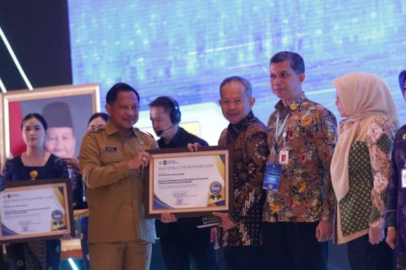 Dukcapil Kepulauan Seribu terbaik dalamcapaian IKD di Rakornas 2026