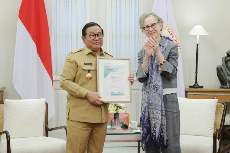 DKI raih penghargaan atas komitmen mendorong kebijakan rendah karbon