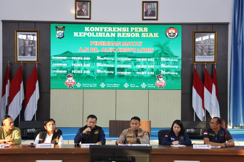 Polres Siak Riau ungkap penyebab kematian dokter RSUD Tengku Rafian