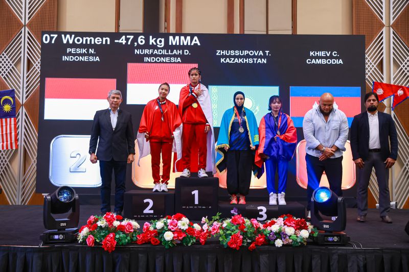 Indonesia raih 15 medali dari Kejuaraan MMA Asia