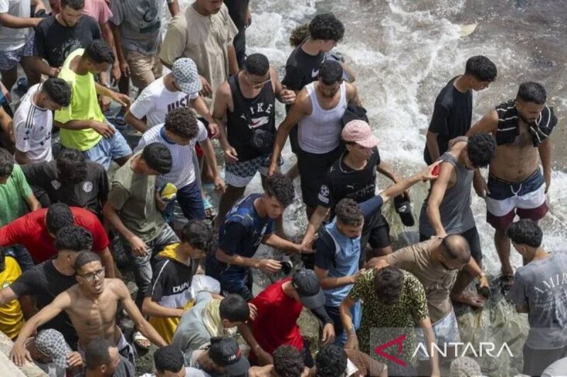 Sedikitnya 100 imigran tewas akibat krisis migrasi di Ceuta