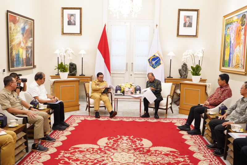 Koster temui Gubernur DKI belajar soal pembiayaan inovatif