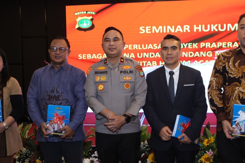 Polda Metro Jaya gelar seminar hukum perluasan objek praperadilan KUHAP baru