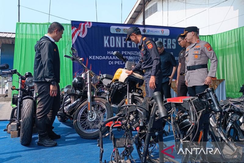 Bea Cukai gagalkan penyeludupan Harley Davidson bekas asal China
