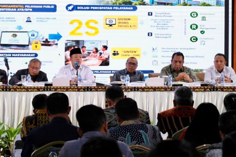 Nusron sebut kepuasan masyarakat jadi tolok ukur kualitas pelayanan