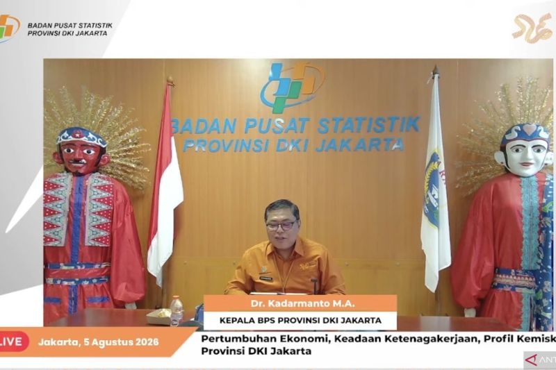 Ekonomi Jakarta pada triwulan II-2026 tumbuh 5,52 persen