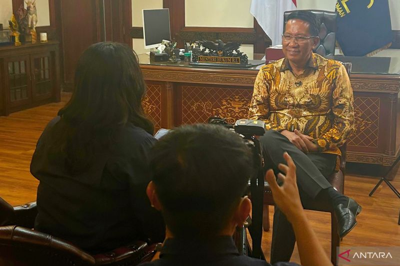 Menkum tunggu DPR terkait penggantian nama RUU Perampasan Aset