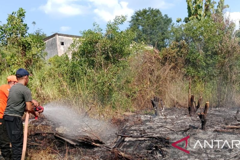 Lima desa di Muara Enim dilanda karhutla
