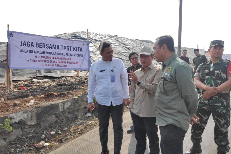 Pemerintah targetkan TPST Bantar Gebang bebas "open dumping" pada 2027