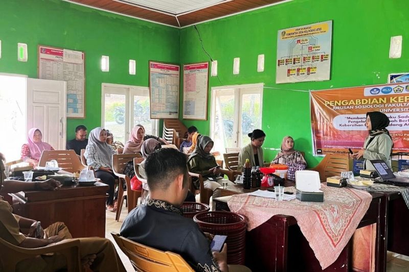 PKM Unib bangun model pengelolaan sampah desa berbasis partisipatif