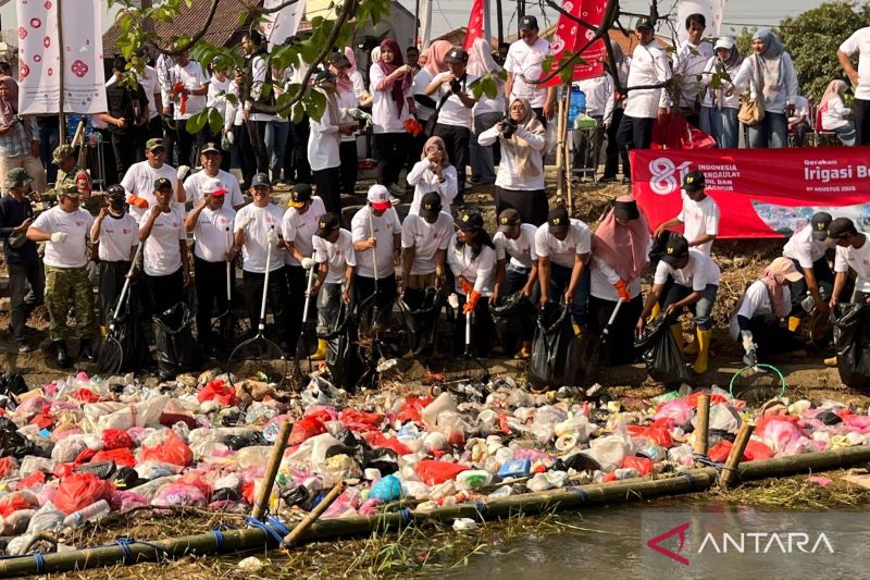 Kementerian PU gelar Gerakan Irigasi Bersih dukung ketahanan pangan