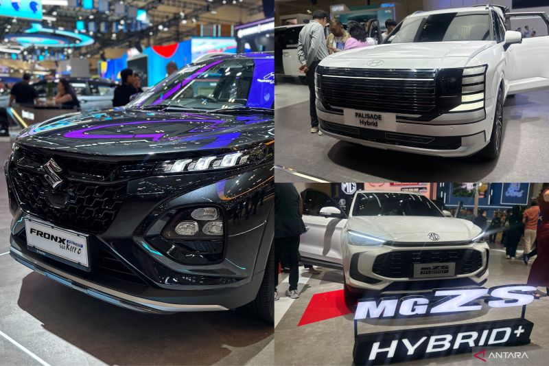 Daftar mobil hybrid yang mejeng di GIIAS 2026 dan harganya