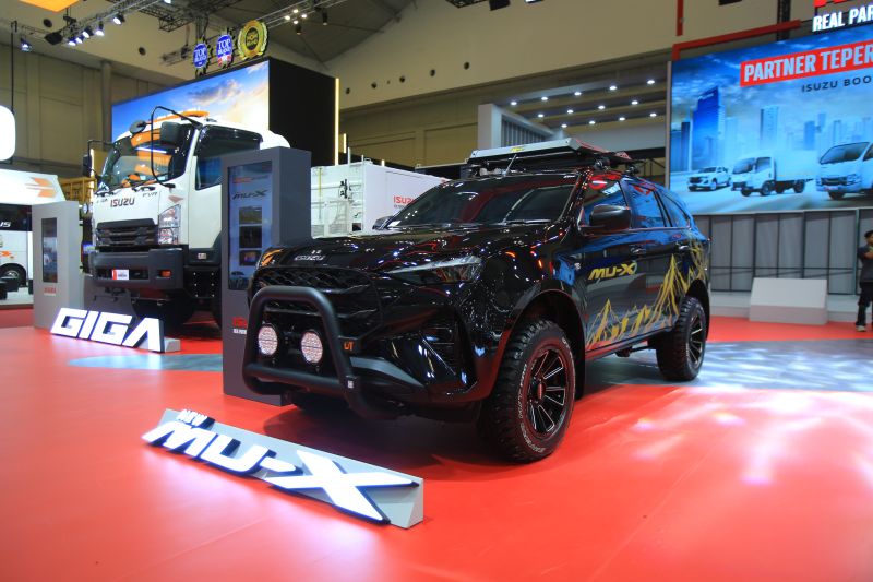 Isuzu mu-X terbaru dipamerkan di GIIAS 2026
