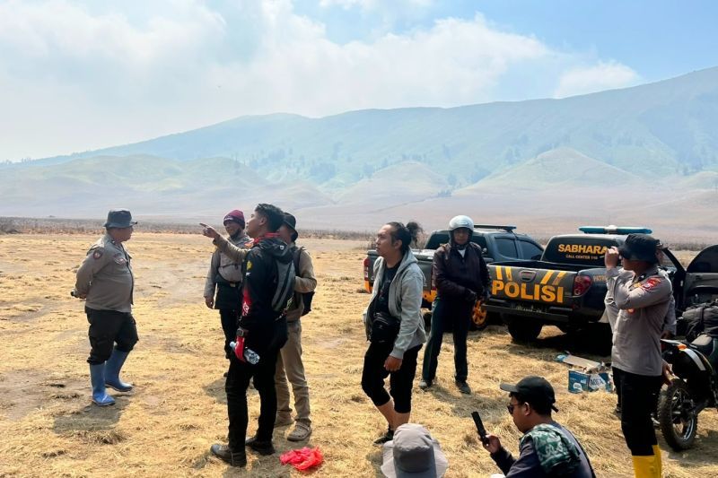 Polres Malang nyatakan Jemplang kondusif usai kebakaran Bromo