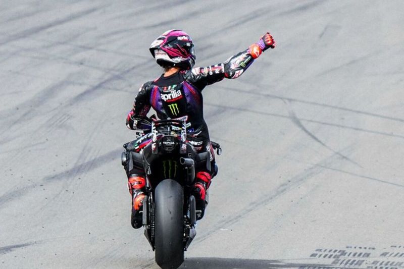 Jorge Martin juara sprint MotoGP Inggris 2026