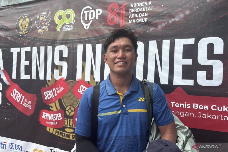 Juarai Liga Tenis Indonesia Seri 1, Lucky Candra tatap Asian Games