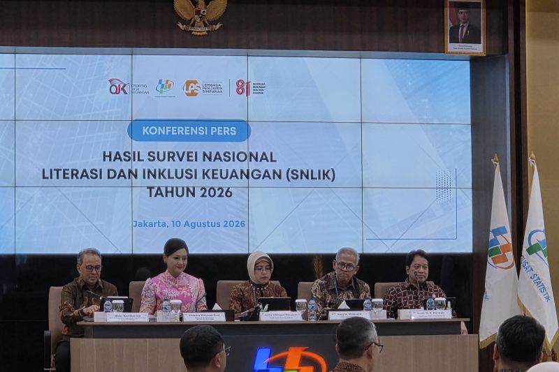 BPS: Indeks literasi dan inklusi keuangan masyarakat meningkat di 2026