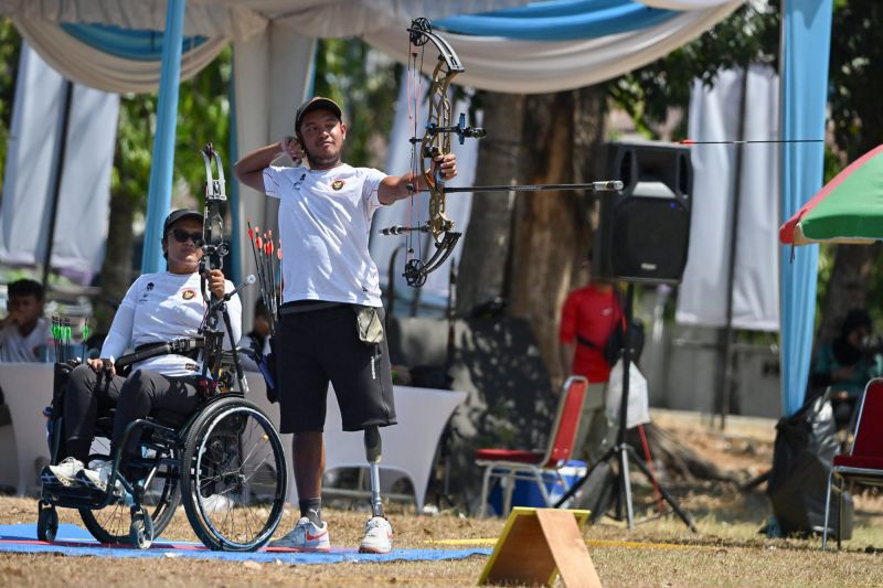 Ken Swagumilang raih dua emas di Para-meter Archery Indonesia Open