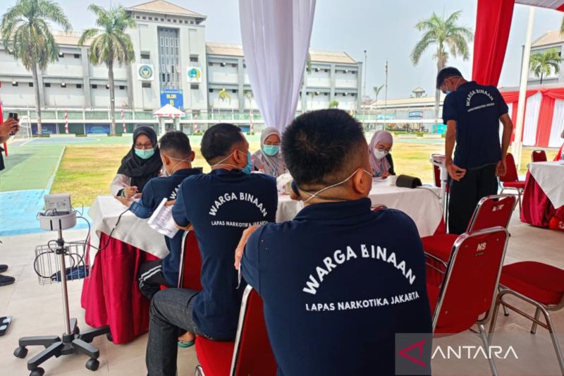 CKG di Lapas Cipinang jadi upaya deteksi dini penyakit warga binaan