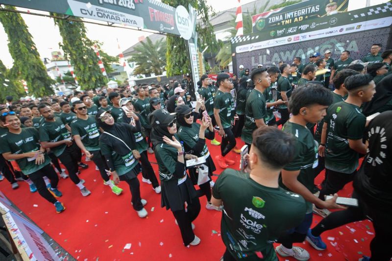 Bank BSN salurkan donasi Rp81 ribu dari setiap finisher Lilawangsa Run