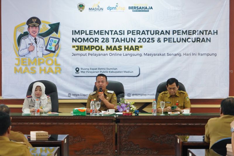 Pemkab Madiun percepat layanan izin usaha lewat program Jempol Mas Har